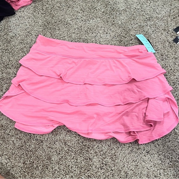 Ideology Flounce Tiered Skort in Morning Glory - Picture 2 of 5